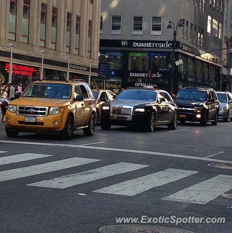 Rolls Royce Ghost spotted in New York City, New York