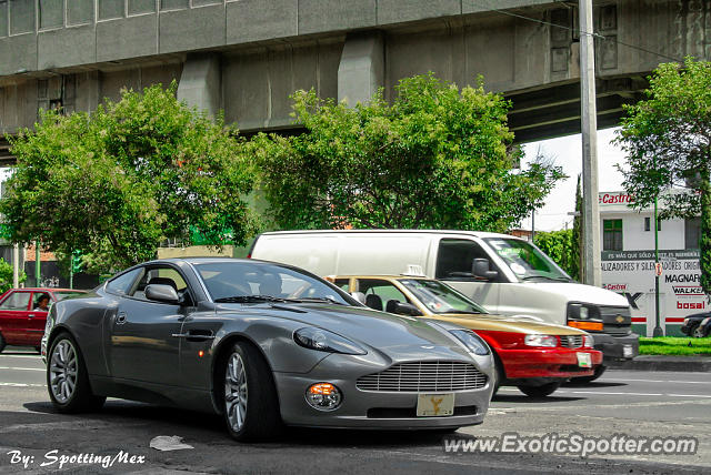 Aston Martin Vanquish spotted in Mexico City, Mexico