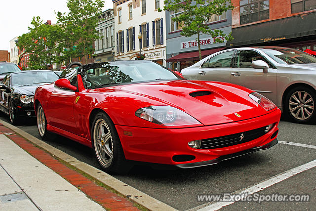 Ferrari 550 spotted in Red Bank, New Jersey