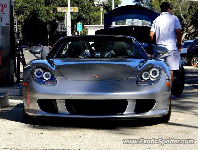 Porsche Carrera GT spotted in Santa Barbara, California