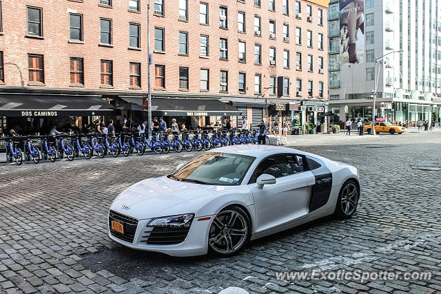 Audi R8 spotted in New York, New York