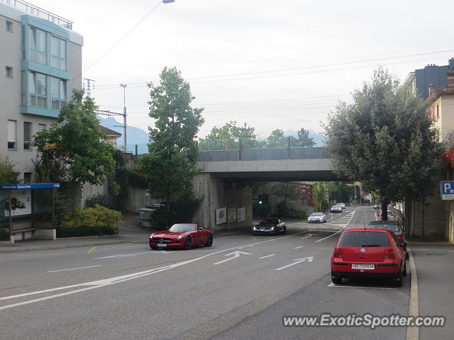 Mercedes SLR spotted in Geneve, Switzerland