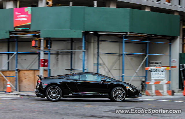 Lamborghini Gallardo spotted in New York, New York