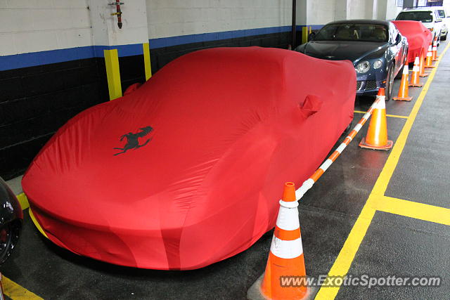 Ferrari 458 Italia spotted in New York, New York