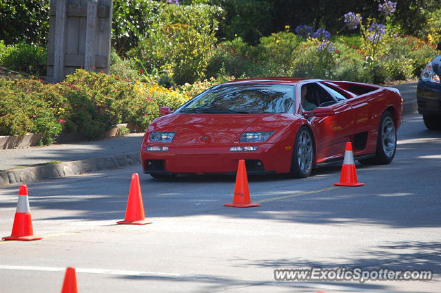 Lamborghini Diablo spotted in Carmel, California