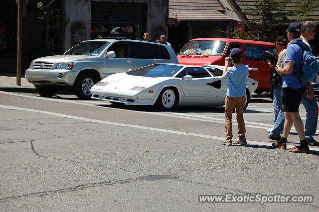 Lamborghini Countach spotted in Carmel, California