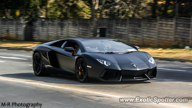 Lamborghini Aventador spotted in Johannesburg, South Africa