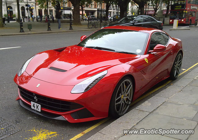 Ferrari F12 spotted in London, United Kingdom