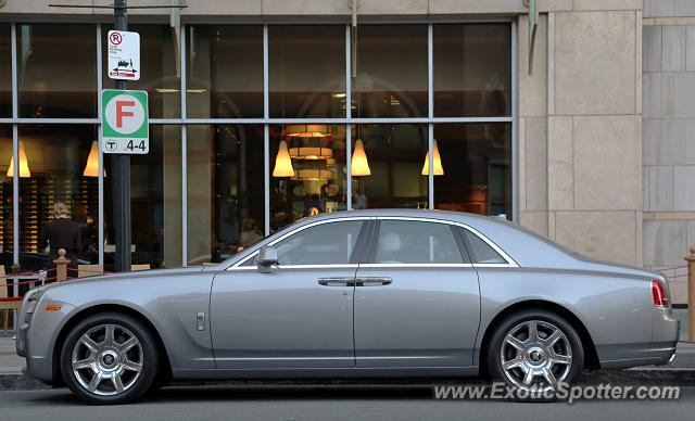 Rolls Royce Ghost spotted in Boston, Massachusetts