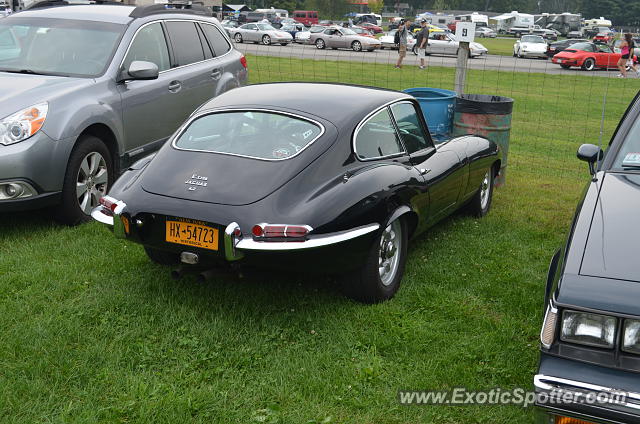 Jaguar E-Type spotted in Lakeville, Connecticut