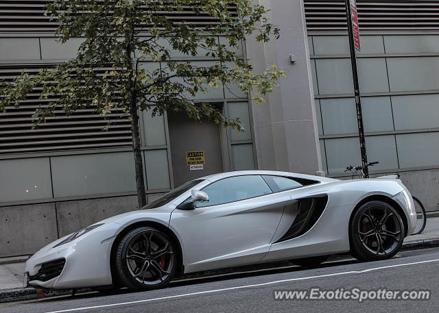 Mclaren MP4-12C spotted in New York, New York