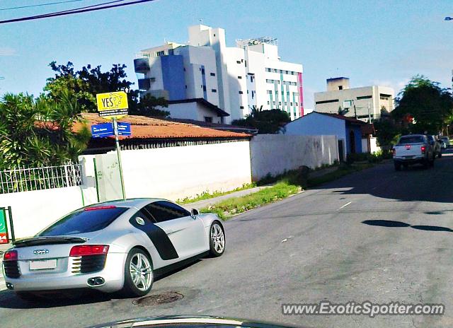 Audi R8 spotted in João Pessoa, PB, Brazil