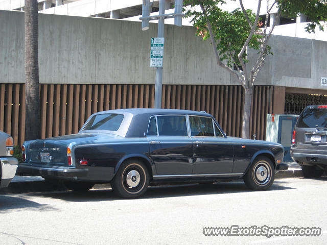 Rolls Royce Silver Shadow spotted in Beverly Hills, California