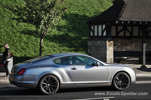 Bentley Continental spotted in York, United Kingdom