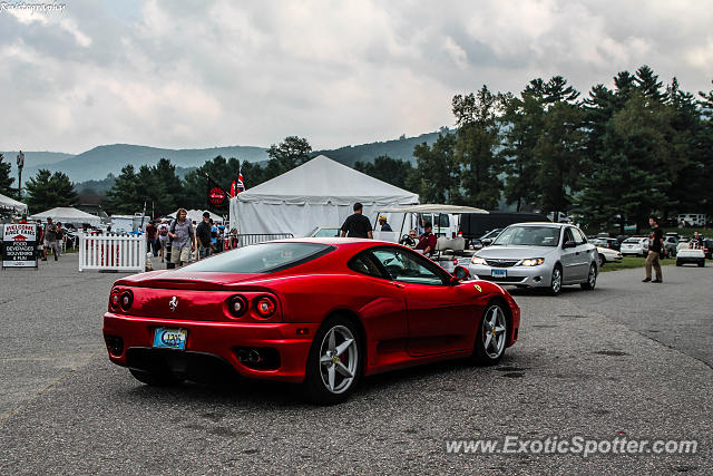 Ferrari 360 Modena spotted in Lakeville, Connecticut