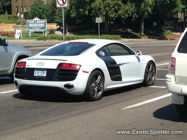 Audi R8 spotted in Minneapolis, Minnesota