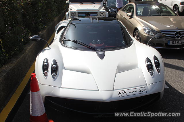 Pagani Huayra spotted in London, United Kingdom