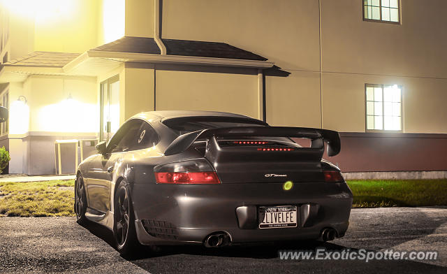 Porsche 911 GT2 spotted in Oneonta, New York