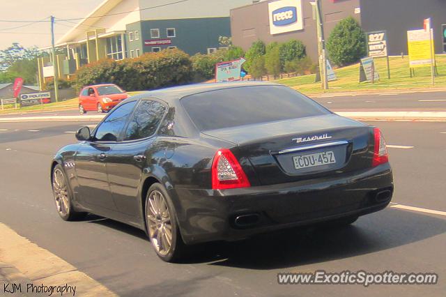 Maserati Quattroporte spotted in Sydney, Australia