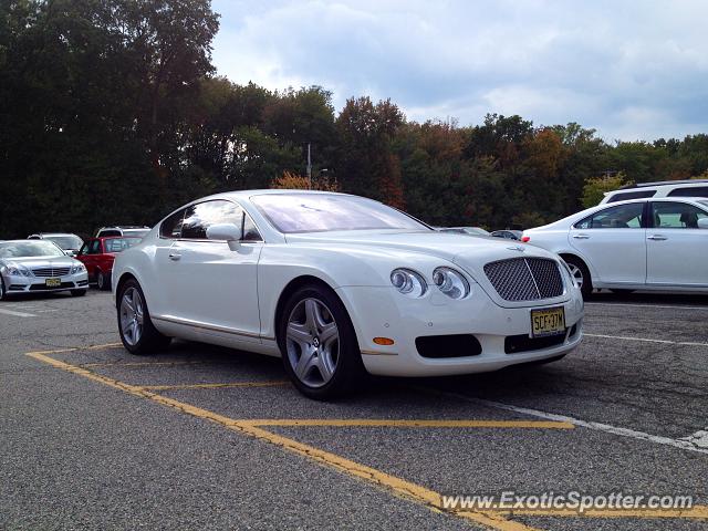 Bentley Continental spotted in Closter, New Jersey