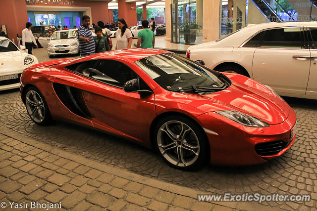 Mclaren MP4-12C spotted in Dubai, United Arab Emirates