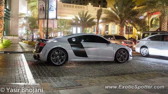 Audi R8 spotted in Dubai, United Arab Emirates