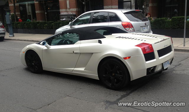 Lamborghini Gallardo spotted in Toronto, Canada