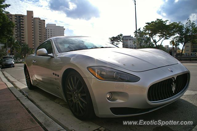 Maserati GranTurismo spotted in Miami, Florida