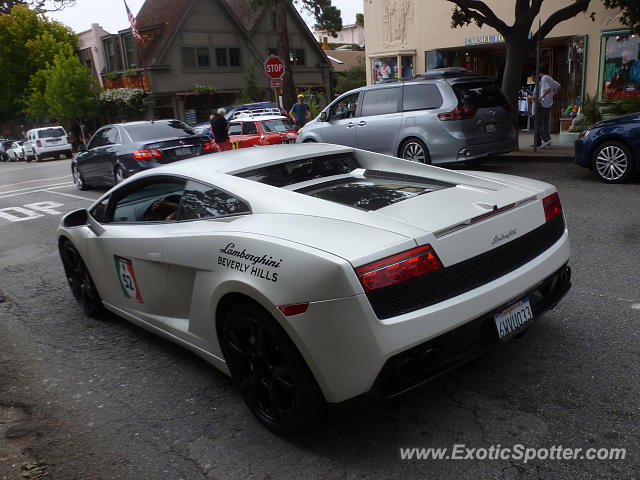 Lamborghini Gallardo spotted in Carmel, California