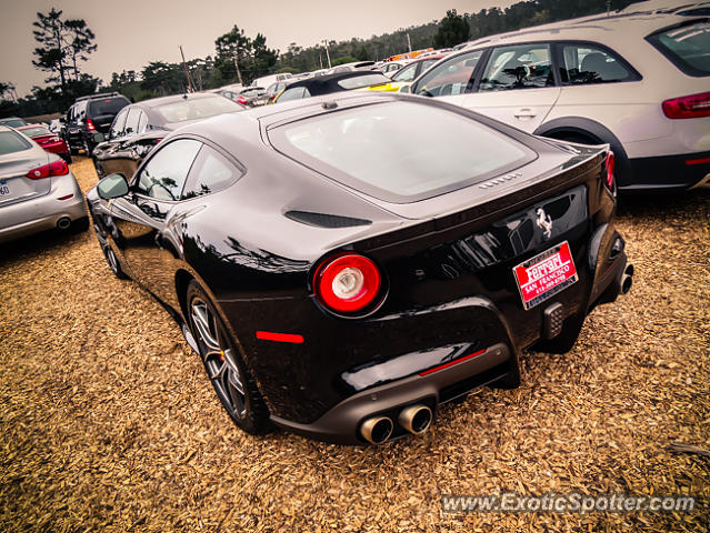 Ferrari F12 spotted in Carmel, California