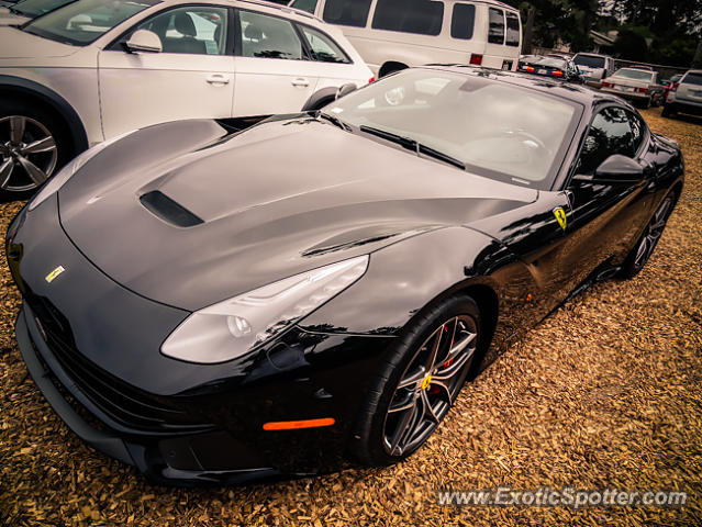 Ferrari F12 spotted in Carmel, California