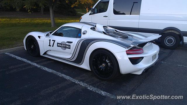 Porsche 918 Spyder spotted in Golden, Colorado