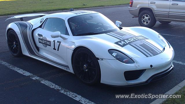 Porsche 918 Spyder spotted in Golden, Colorado