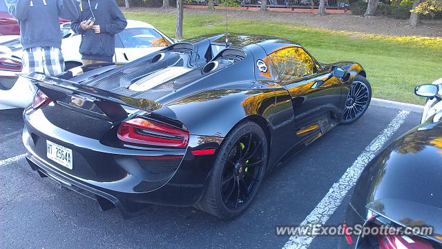 Porsche 918 Spyder spotted in Golden, Colorado