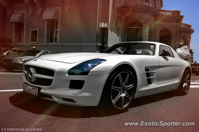 Mercedes SLS AMG spotted in Monte Carlo, Monaco