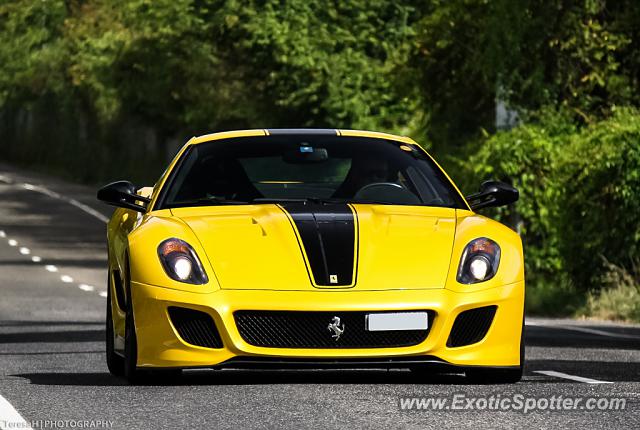 Ferrari 599GTO spotted in Hockenheim, Germany