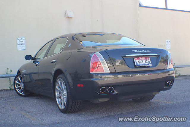 Maserati Quattroporte spotted in Cherry Creek, Colorado