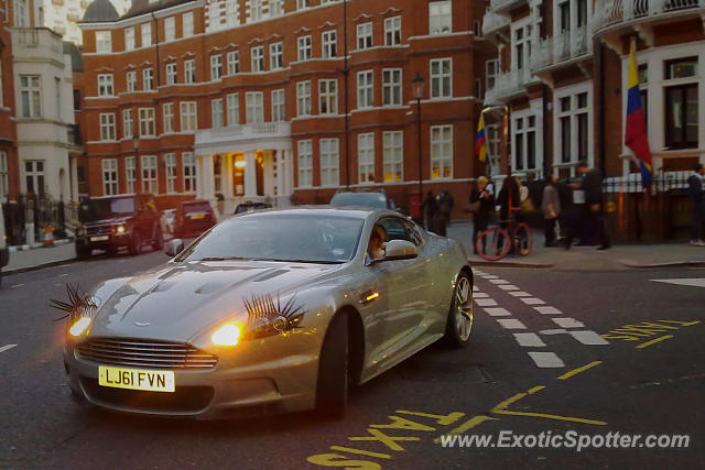 Aston Martin DBS spotted in London, United Kingdom