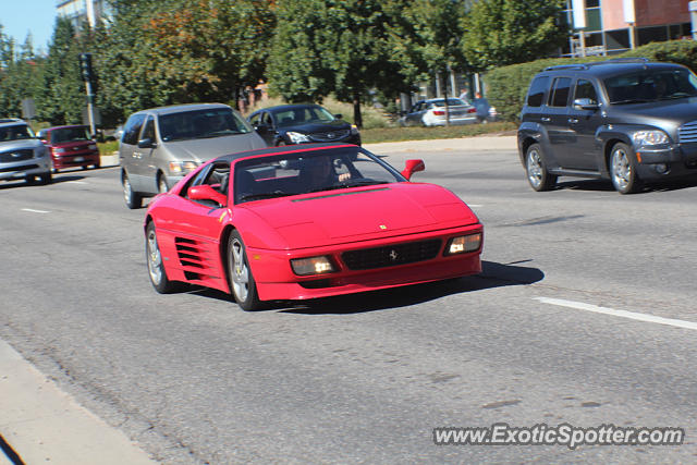 Ferrari 348 spotted in Cherry Creek, Colorado