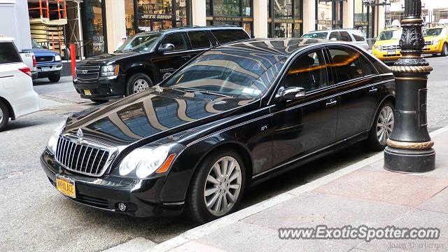 Mercedes Maybach spotted in Manhattan, New York