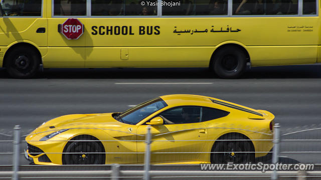 Ferrari F12 spotted in Dubai, United Arab Emirates