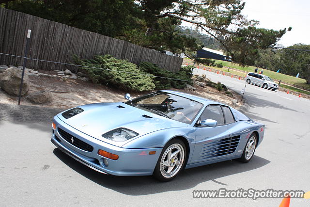 Ferrari Testarossa spotted in Pebble Beach, California