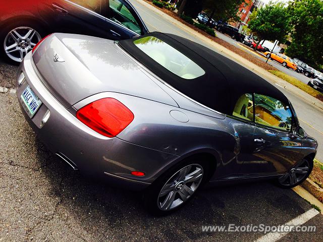 Bentley Continental spotted in McLean, Virginia