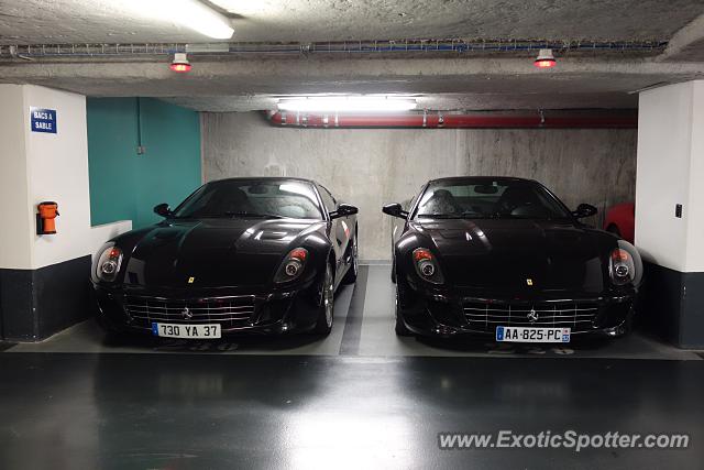 Ferrari 599GTB spotted in Paris, France