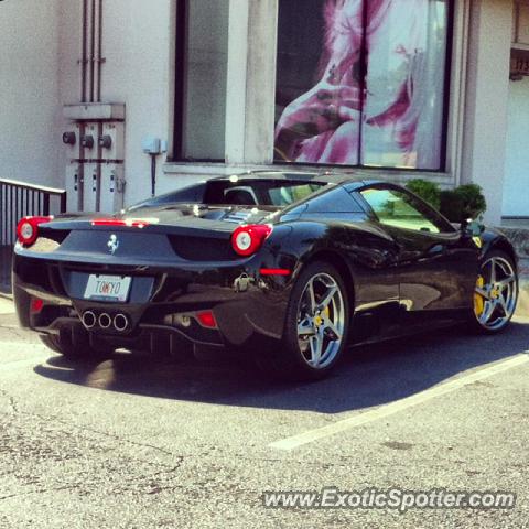 Ferrari 458 Italia spotted in Atlanta, Georgia