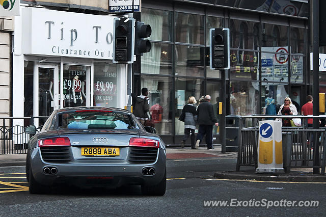 Audi R8 spotted in Leeds, United Kingdom