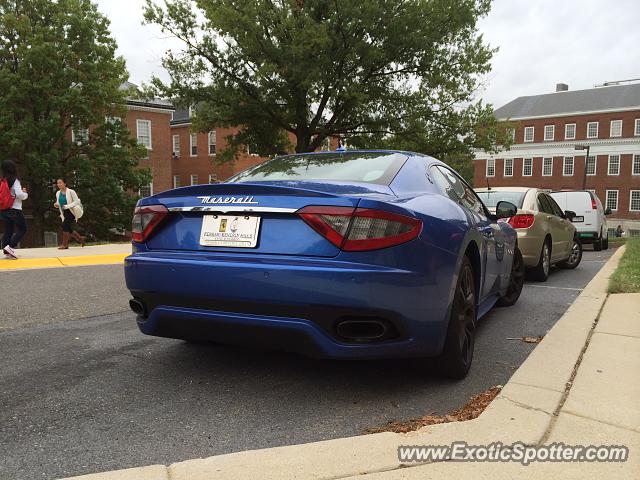 Maserati GranTurismo spotted in College Park, Maryland