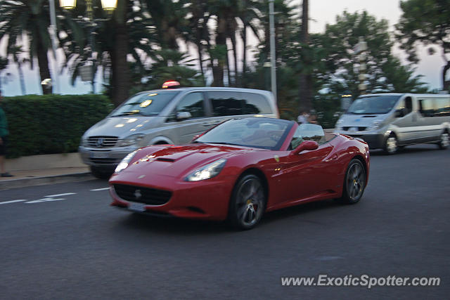 Ferrari California spotted in Monte-carlo, Monaco