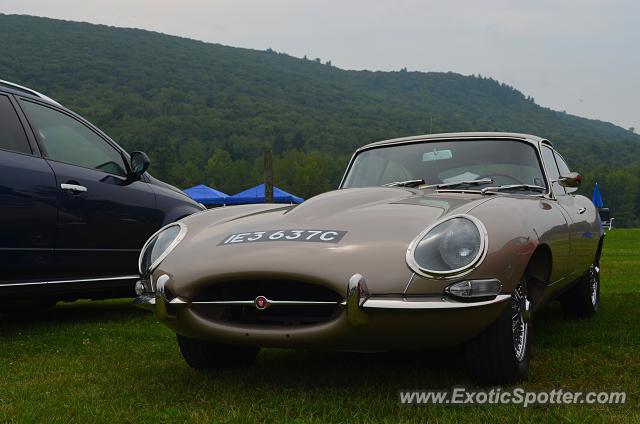 Jaguar E-Type spotted in Lakeville, Connecticut