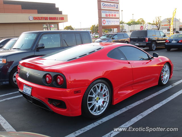 Ferrari 360 Modena spotted in City of Industry, California